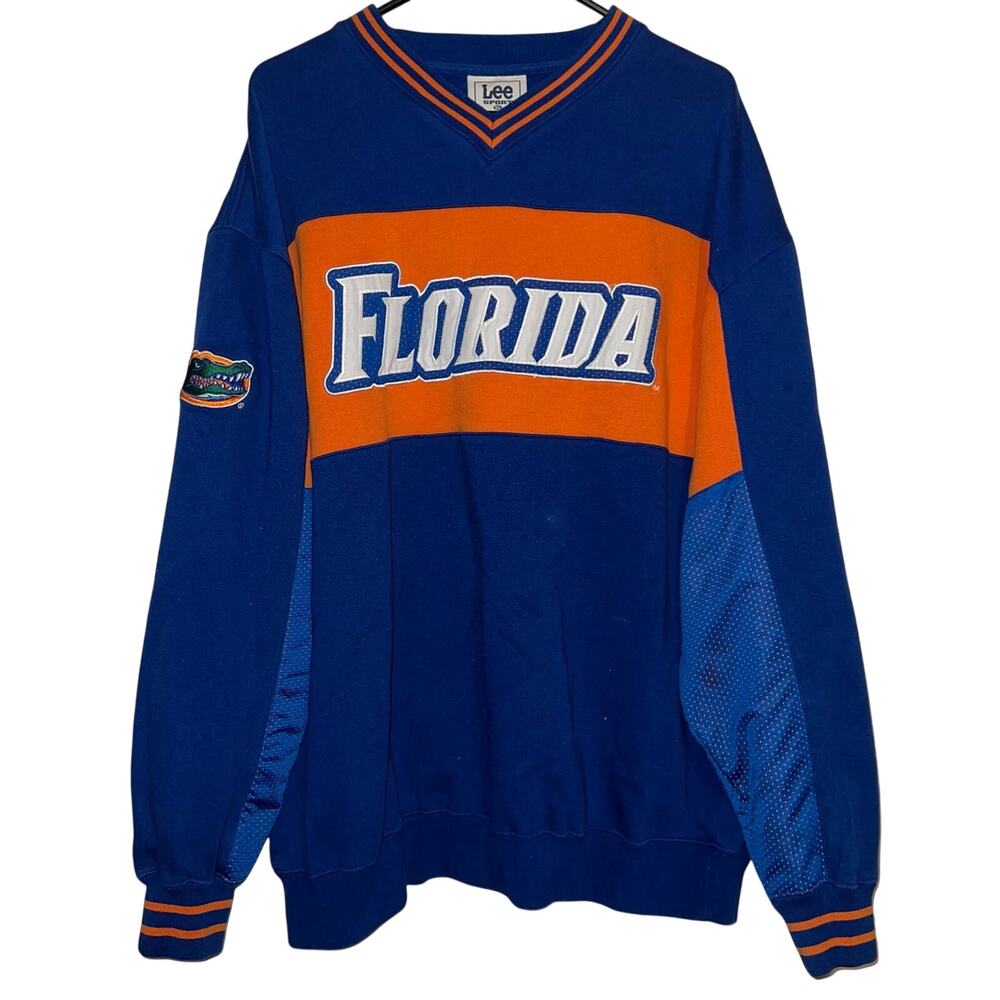 Vintage 90s University Florida Gators Lee Sport Embroidered Sweatshirt XL